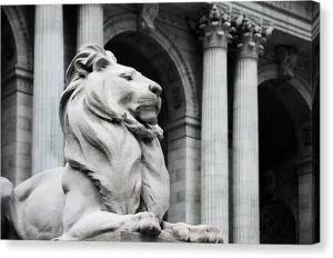 New York Lion - Canvas Print