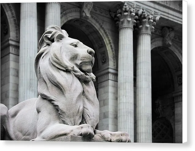 New York Lion - Canvas Print