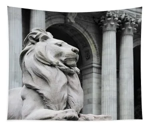 New York Lion - Tapestry