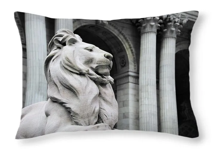 New York Lion - Throw Pillow