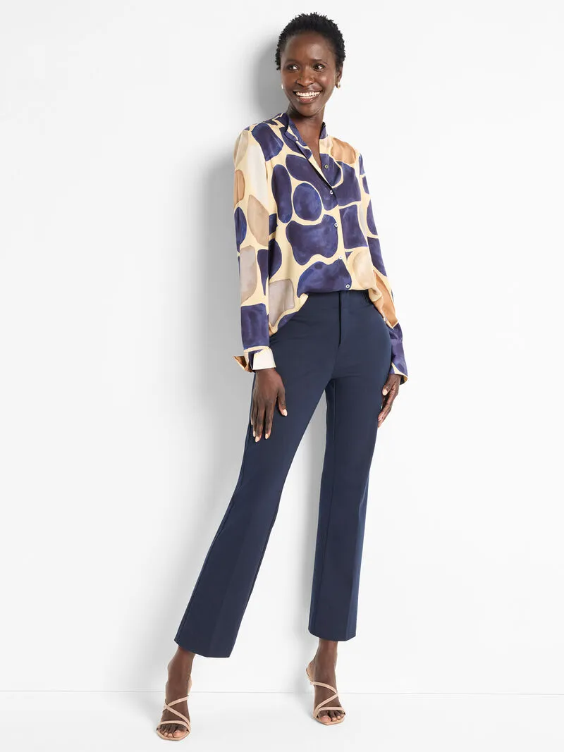 NIC ZOE Playful Pebble Woven Shirt