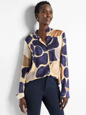 NIC ZOE Playful Pebble Woven Shirt