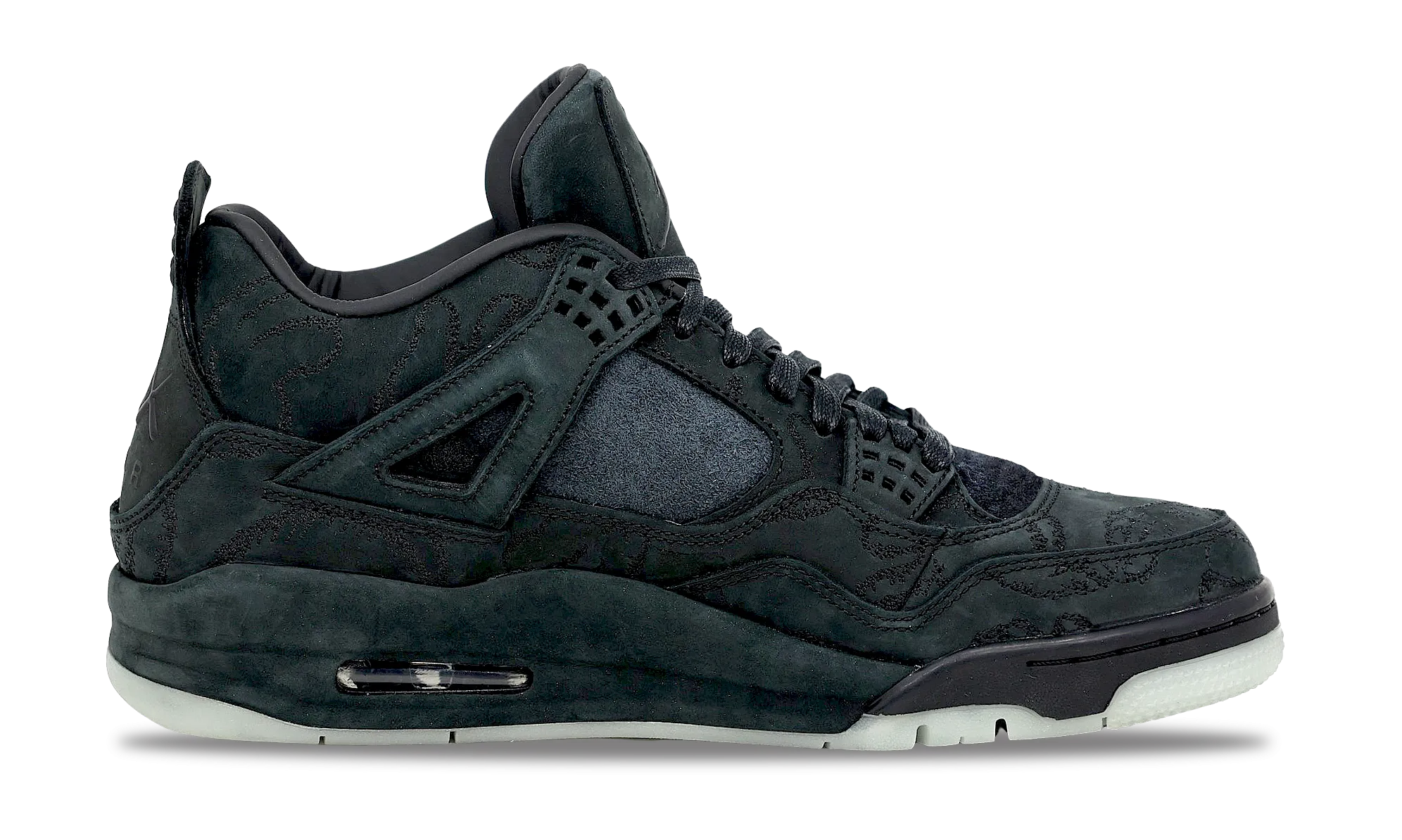 Nike Air Jordan 4 Retro x KAWS Black 2017 (930155-001) Men's Size 9-11