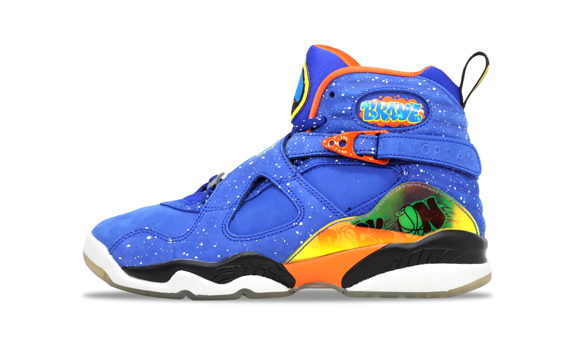 Nike Jordan 8 Retro DB Doernbecher 2014 GS (729894-480) Grade School Size 4Y-6Y