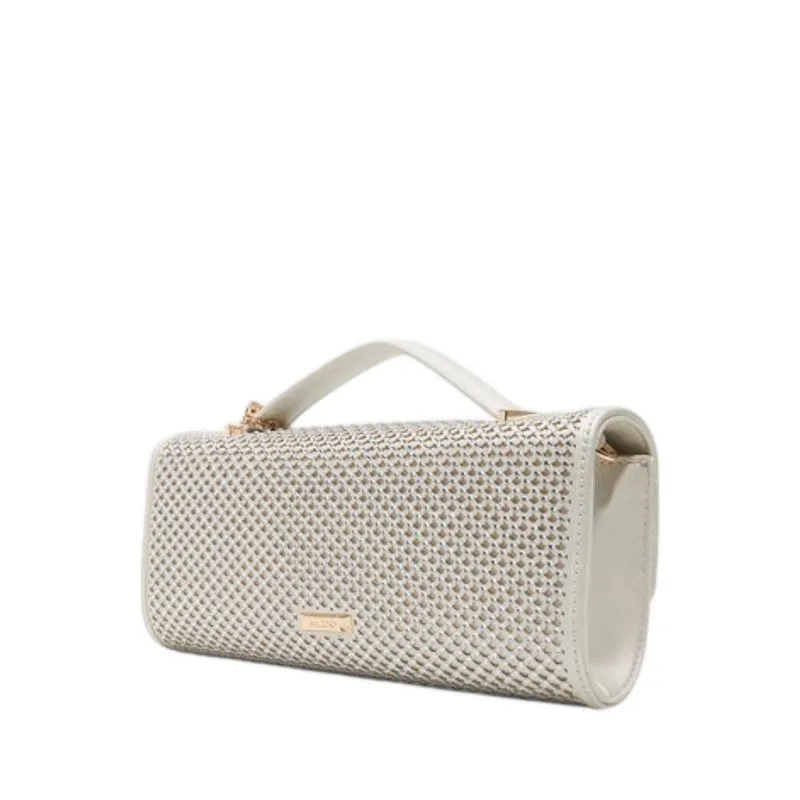 NOVIE CLUTCH - OTHER WHITE