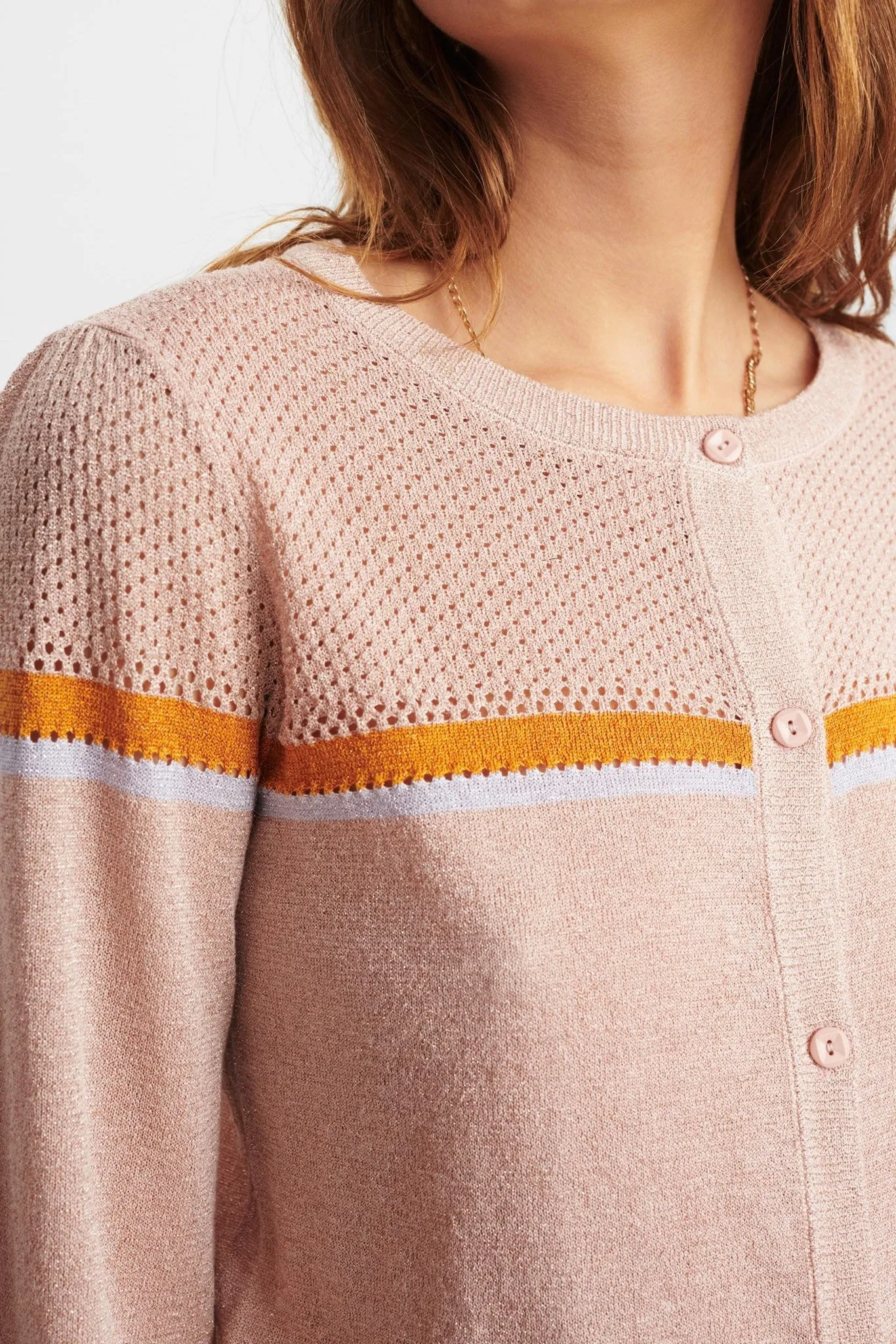 NUALISETTE CARDIGAN - Evening Sand
