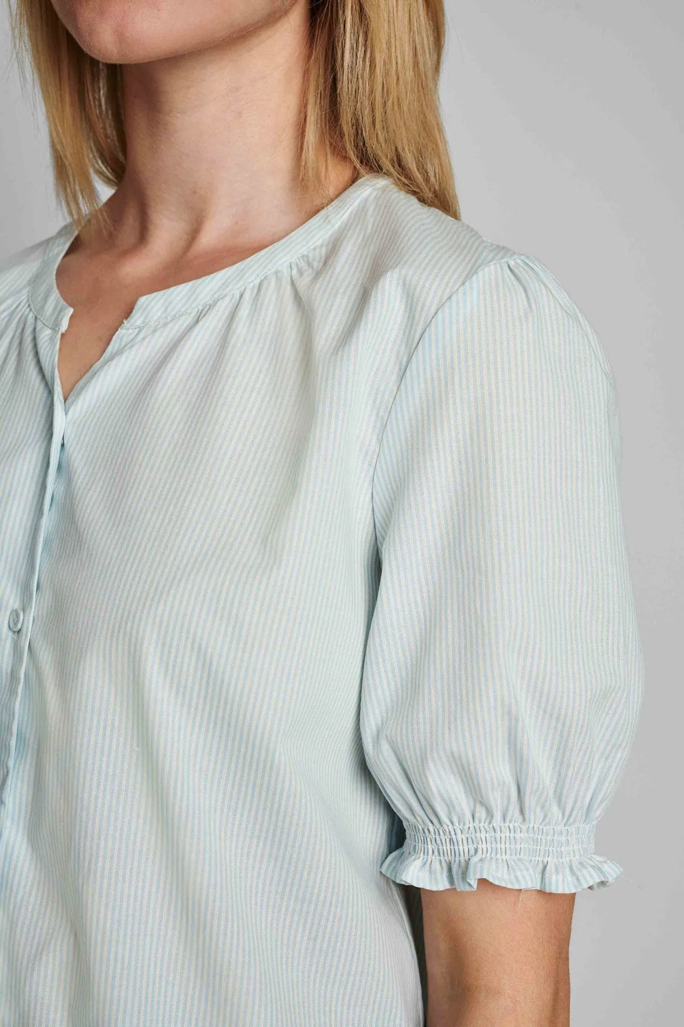 NUARDITH SS SHIRT - NOOS - Airy Blue