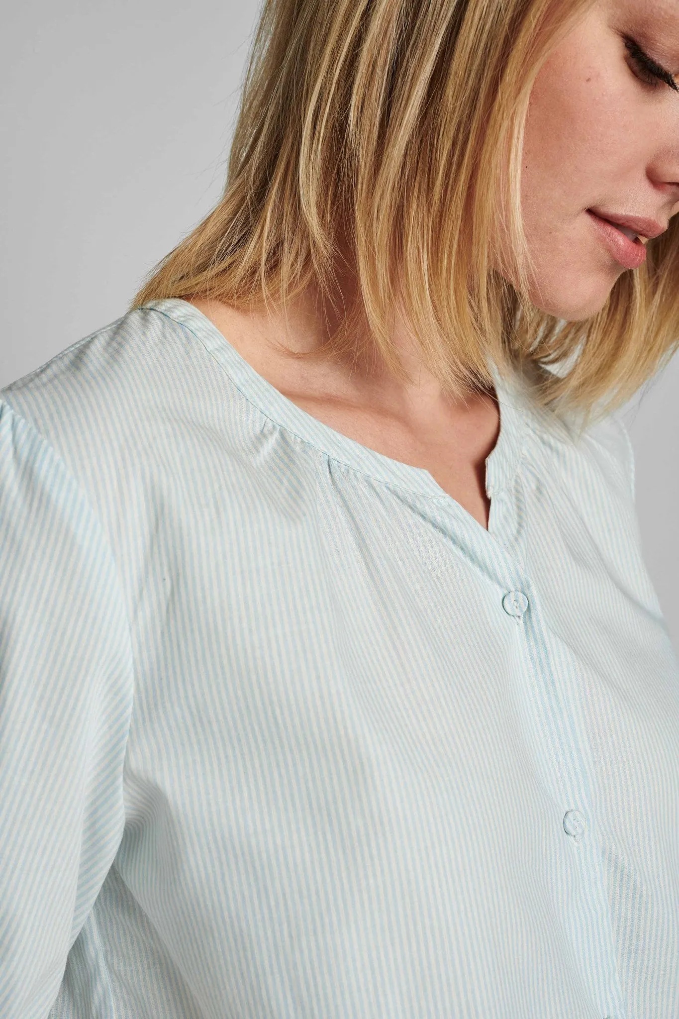 NUARDITH SS SHIRT - NOOS - Airy Blue