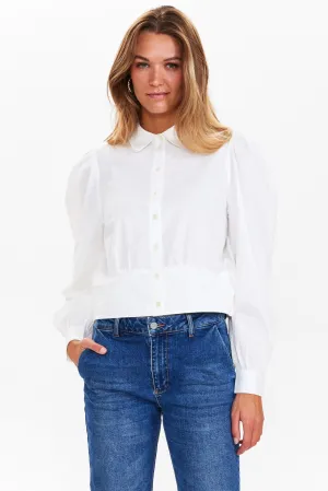NUAUGUSTA SHIRT - Bright White