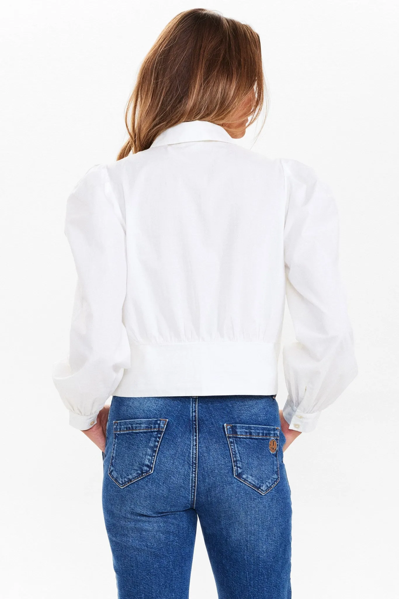 NUAUGUSTA SHIRT - Bright White