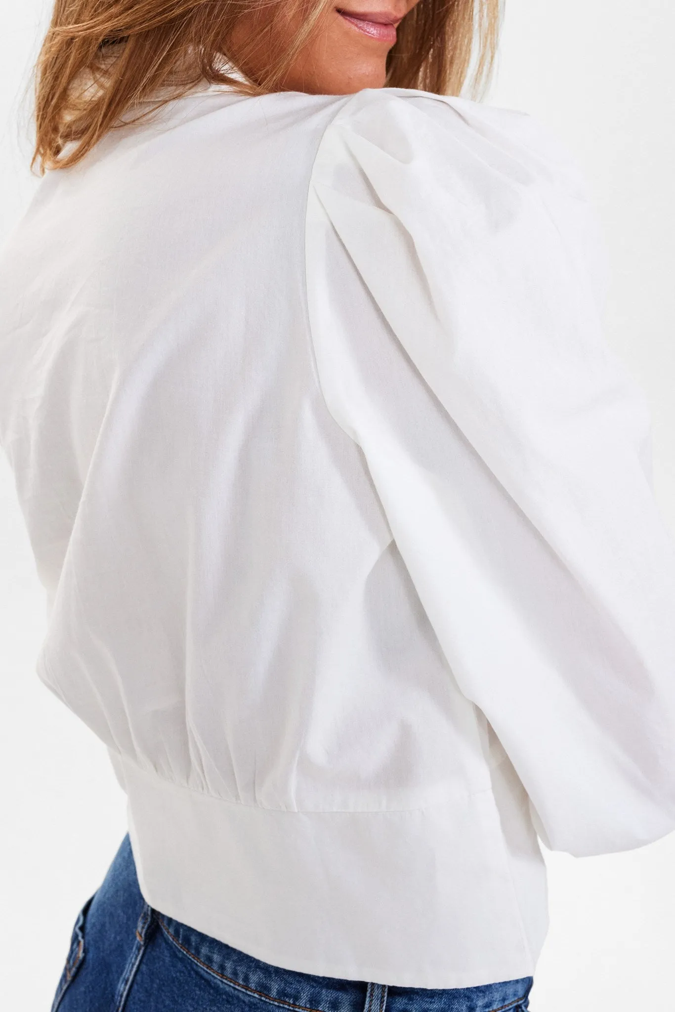 NUAUGUSTA SHIRT - Bright White