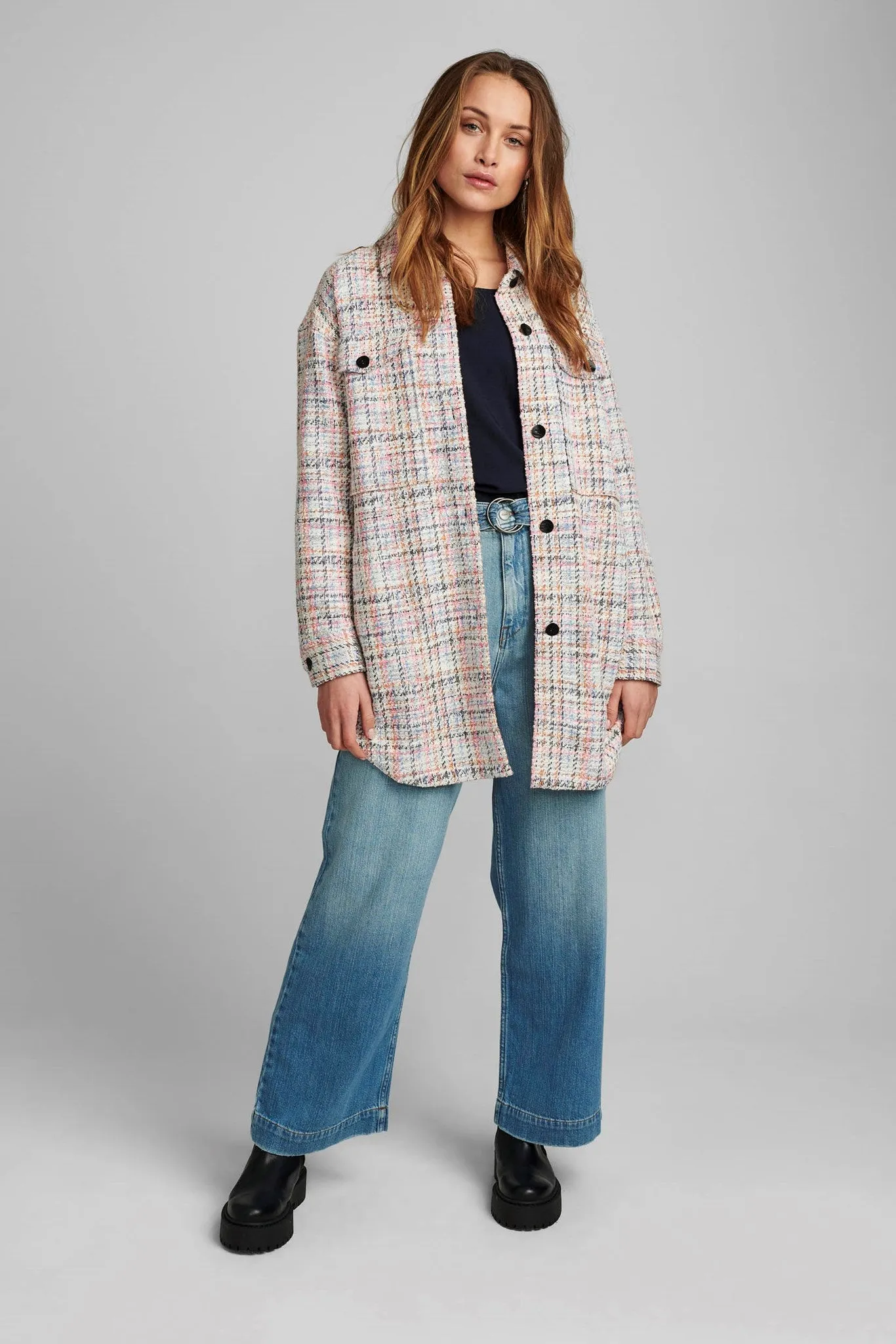 NUCELA OVERSHIRT - Airy Blue