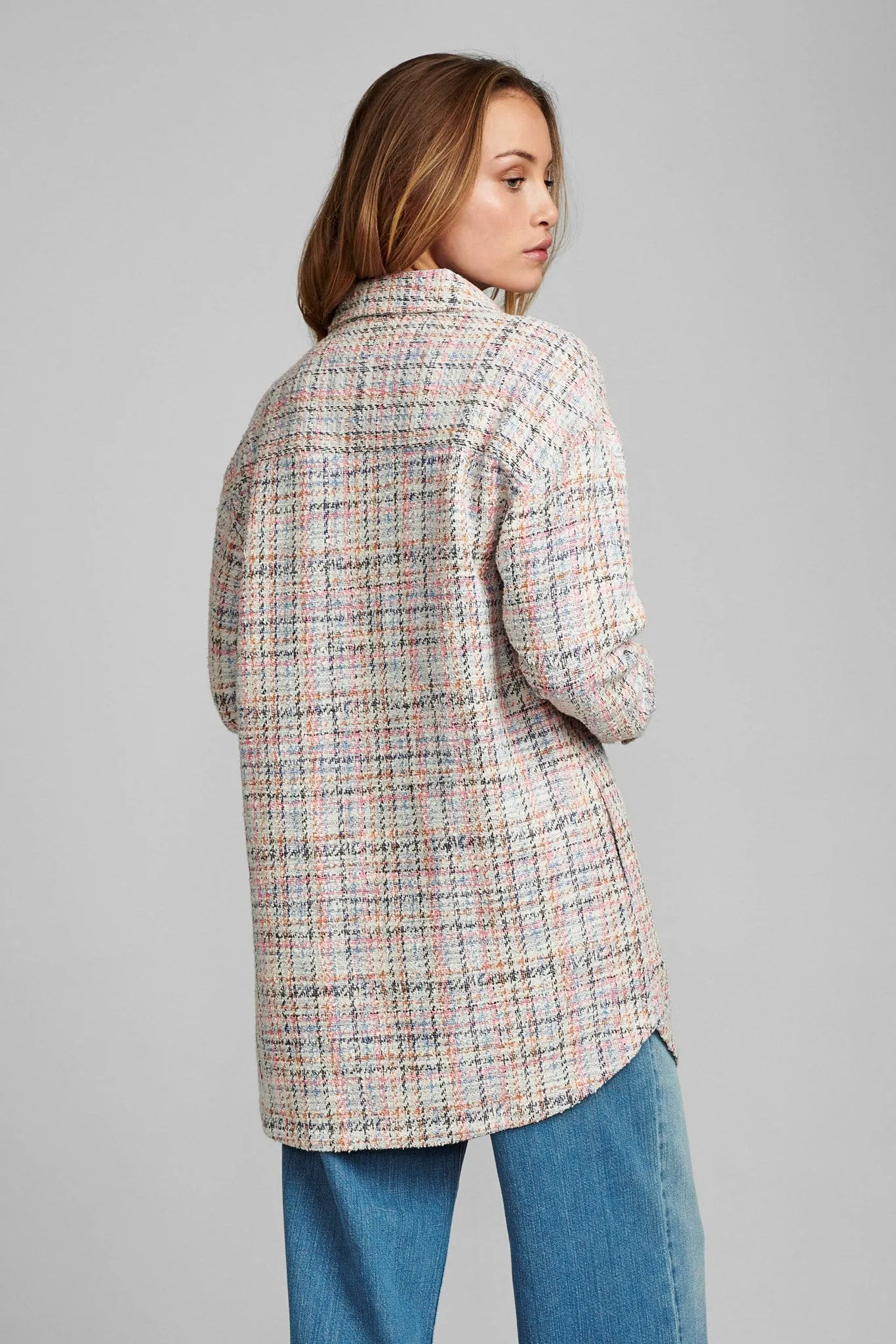 NUCELA OVERSHIRT - Airy Blue