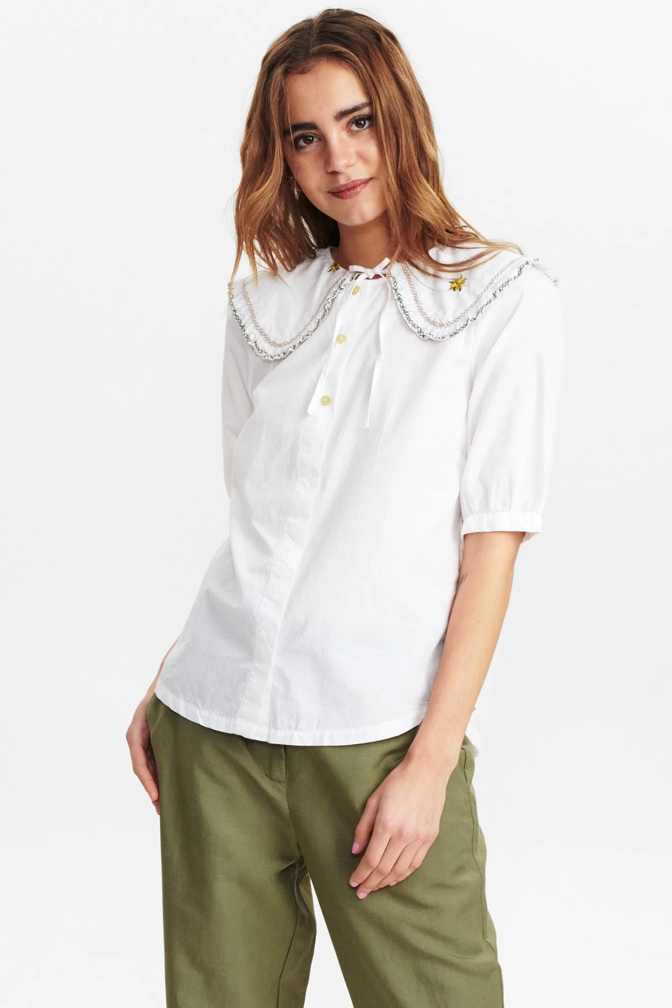 NUCHANCE SHIRT - Bright White