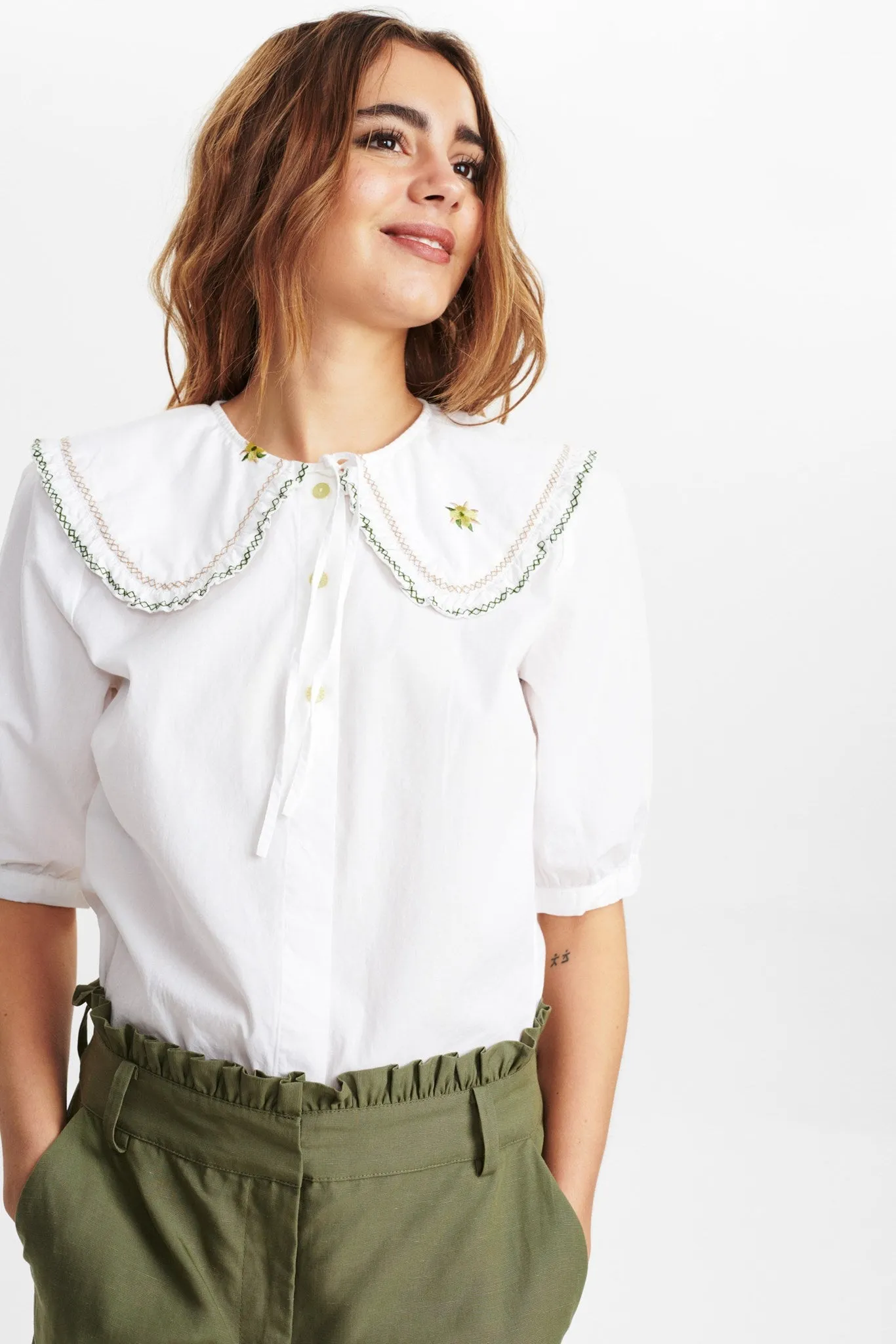 NUCHANCE SHIRT - Bright White