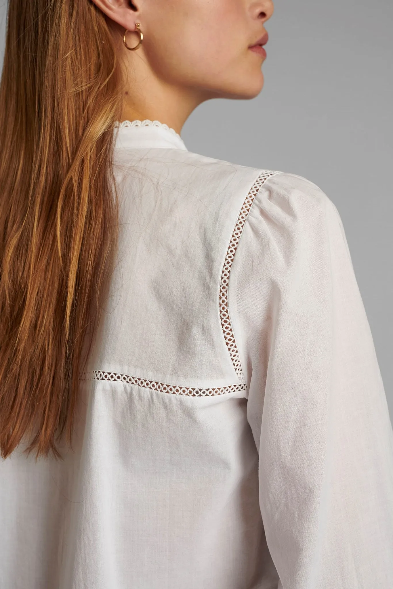 NUCINDY SHIRT - Bright White
