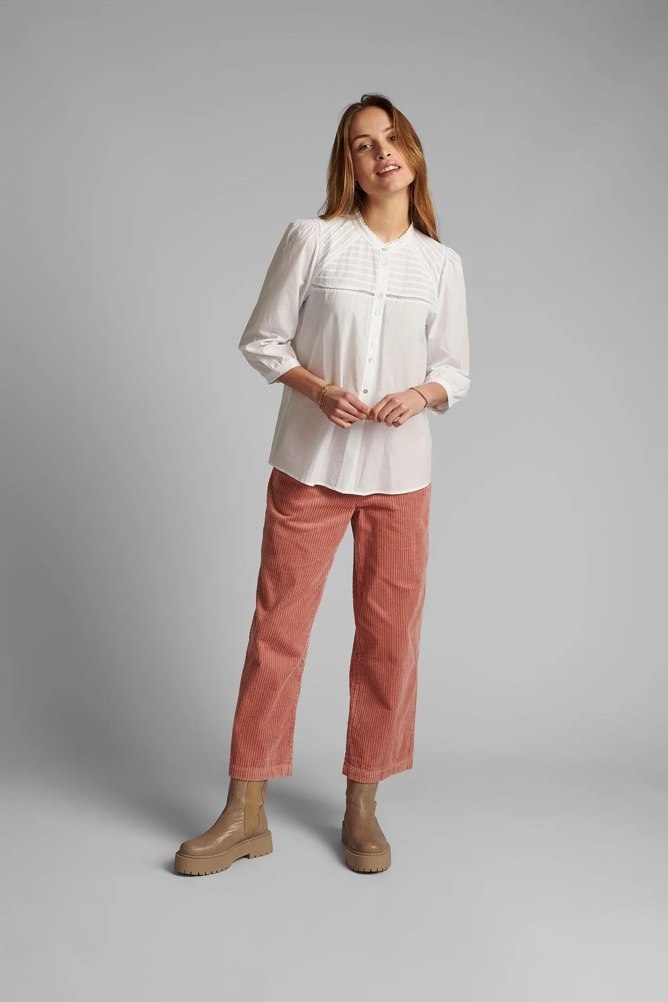 NUCINDY SHIRT - Bright White