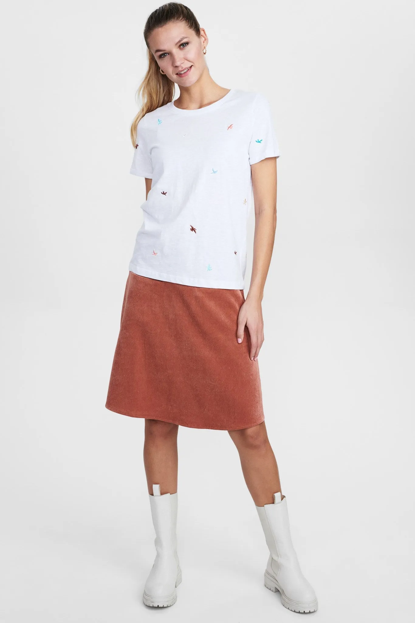 NUDIORS TEE - Bright White