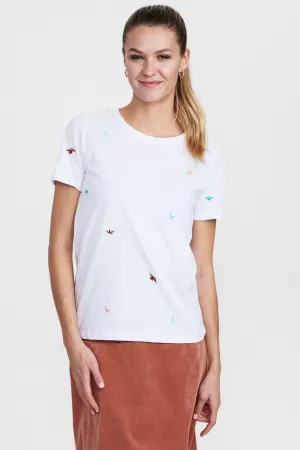NUDIORS TEE - Bright White