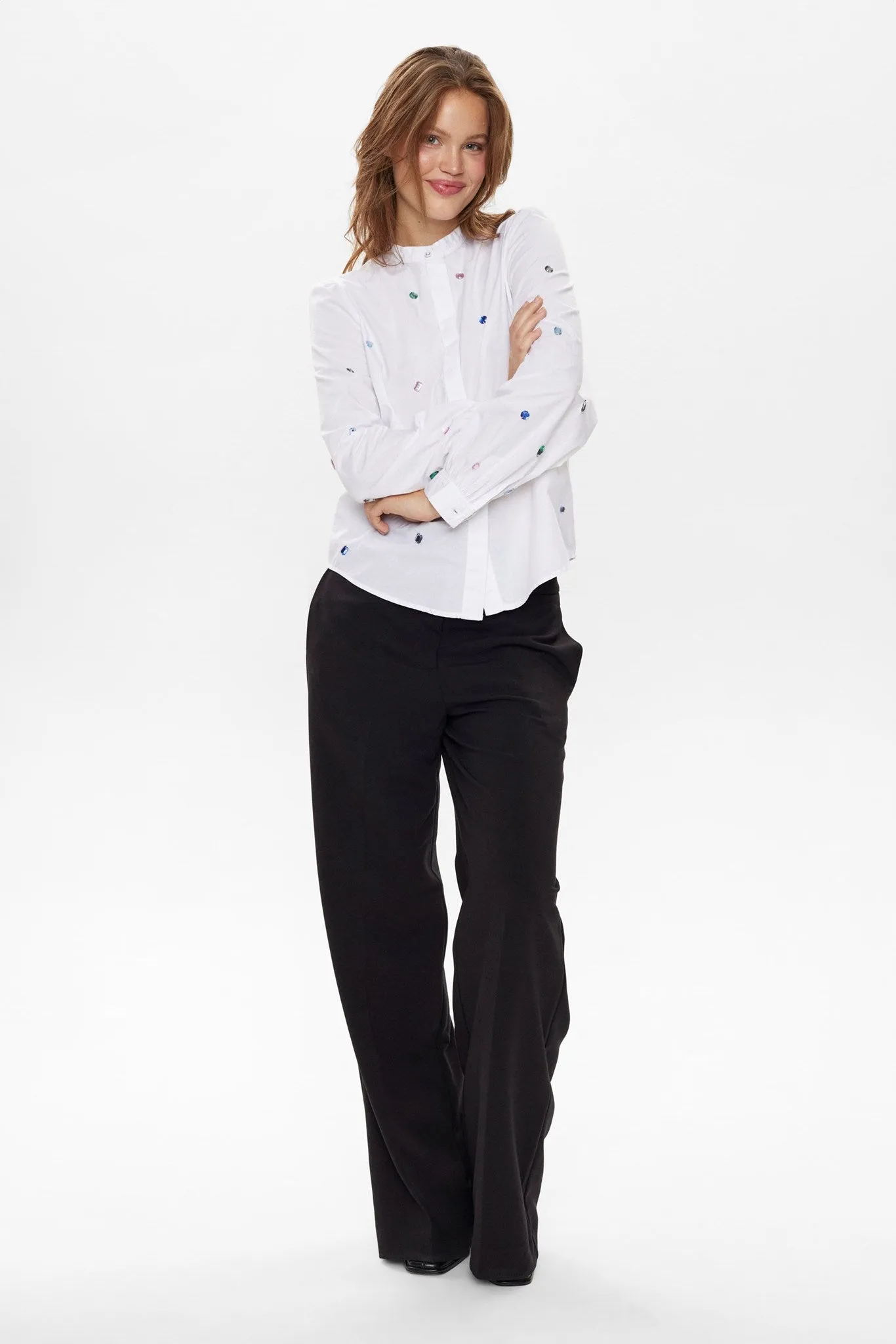 NUHEIDI SHIRT - Bright White