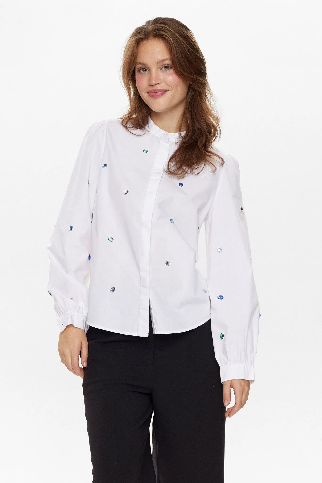 NUHEIDI SHIRT - Bright White