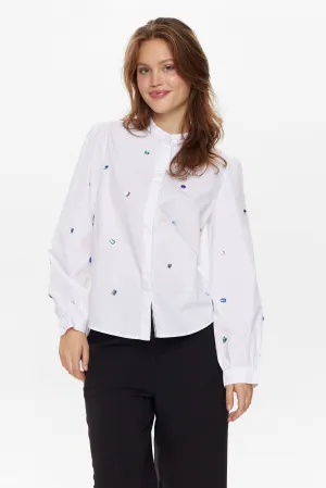 NUHEIDI SHIRT - Bright White