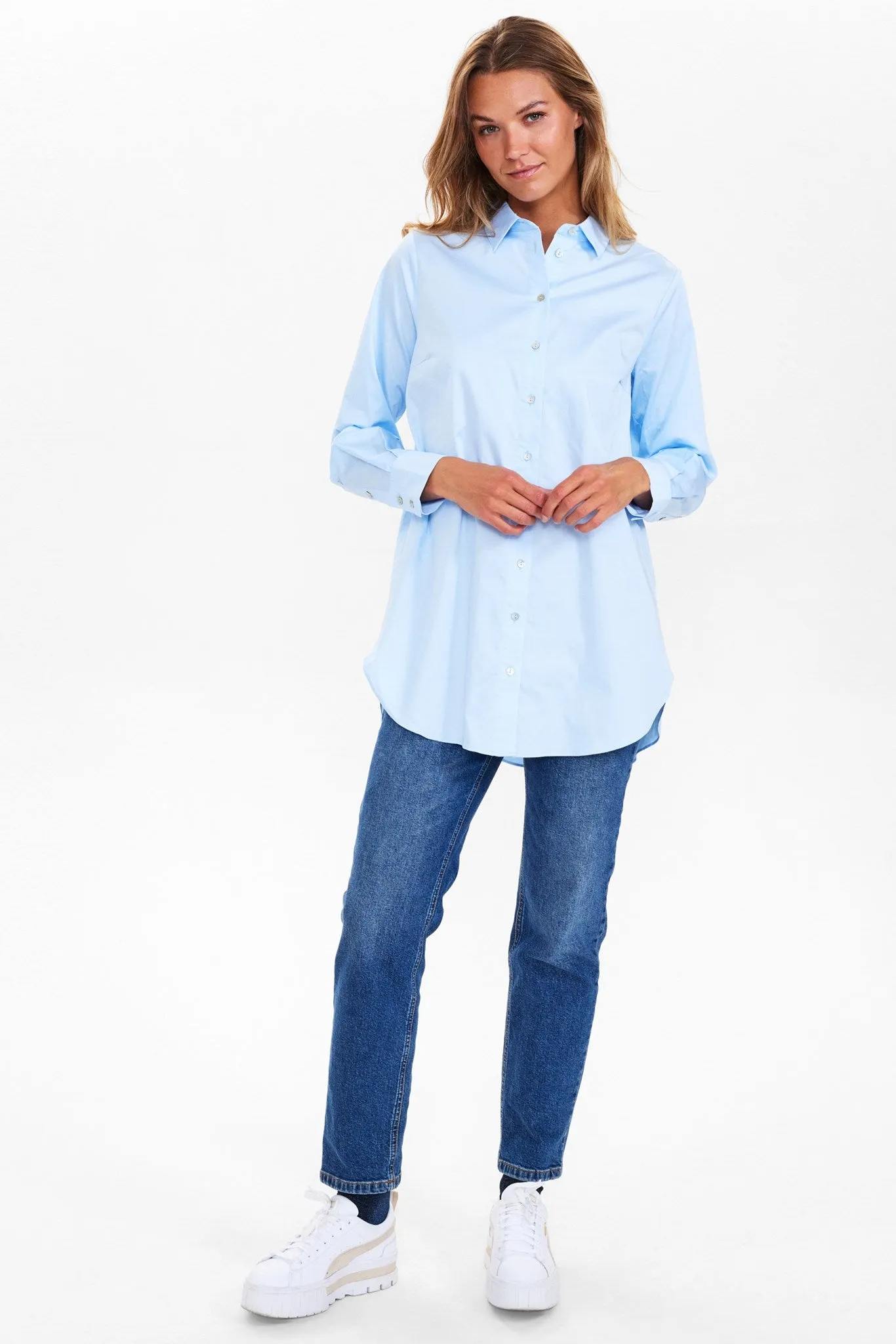 NUHELEN SHIRT - NOOS - Airy Blue