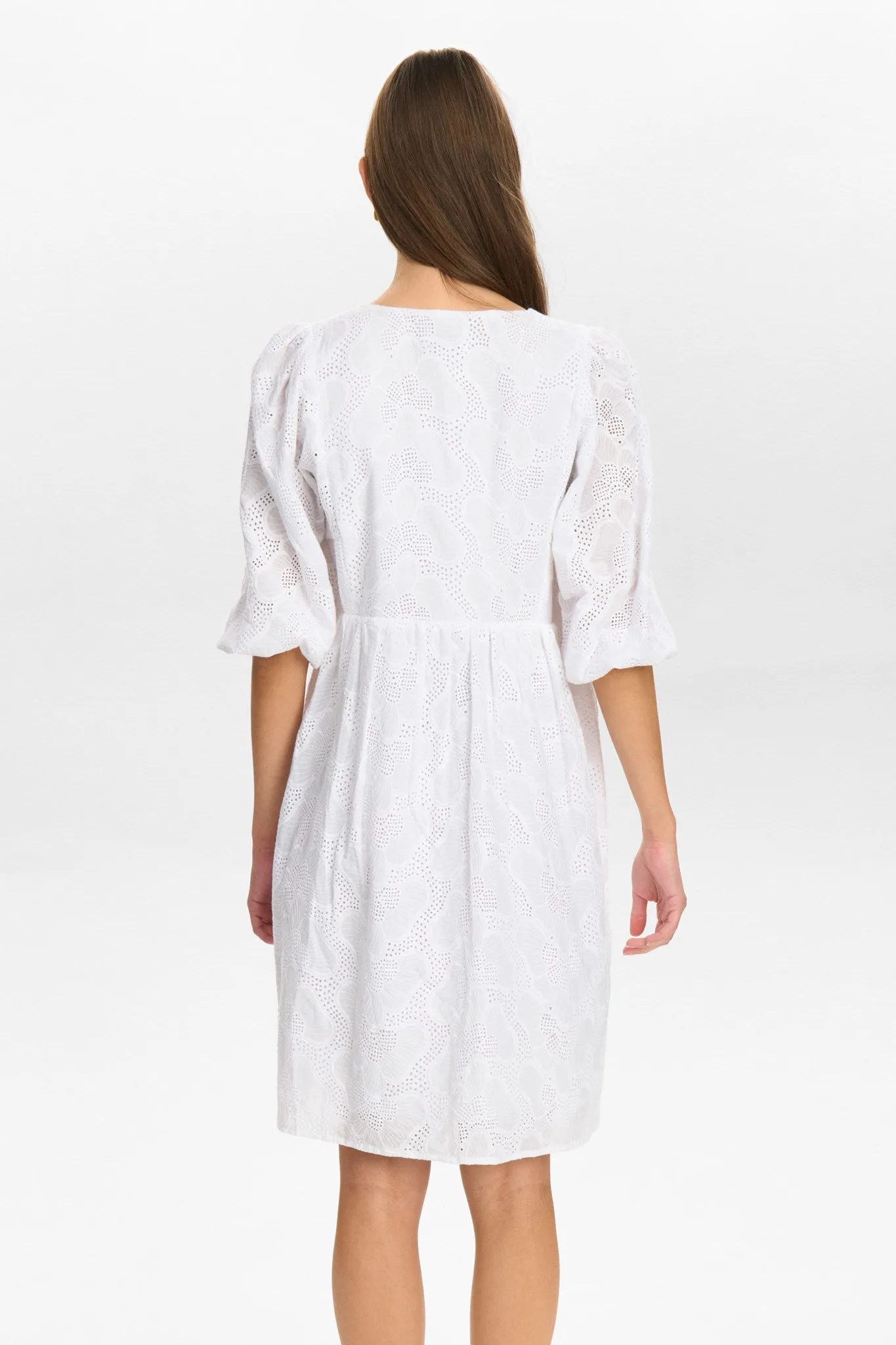 NUHENSLEY DRESS - Bright White