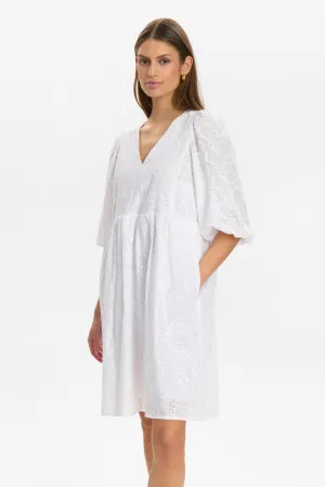 NUHENSLEY DRESS - Bright White