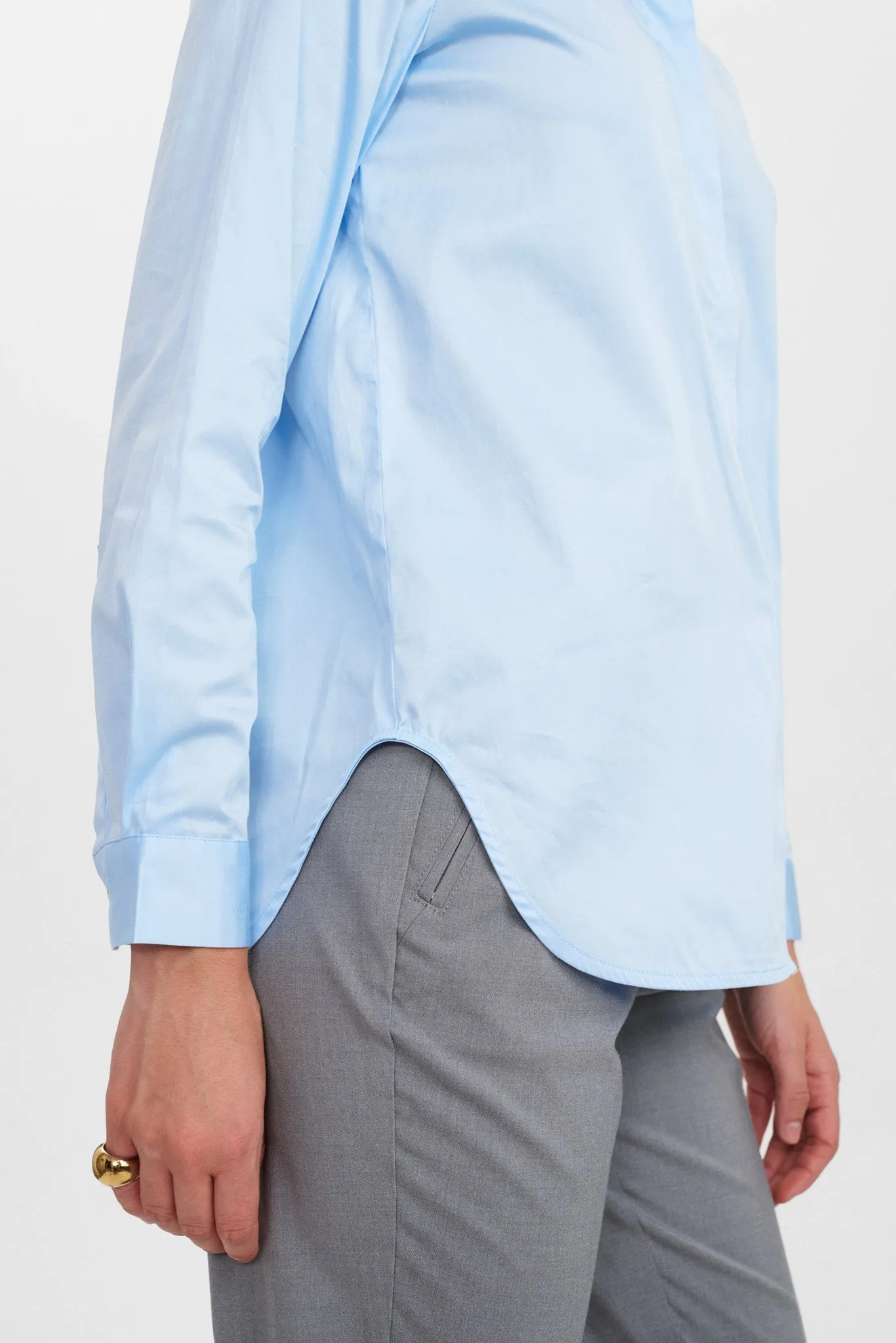 NULUCY SHIRT NOOS - Airy Blue