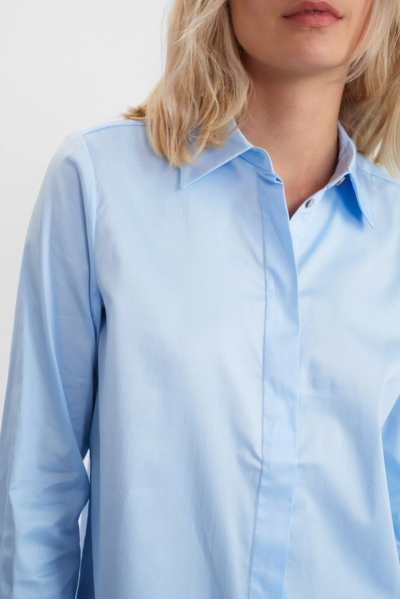 NULUCY SHIRT NOOS - Airy Blue