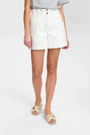 NULULU SHORTS - Bright White