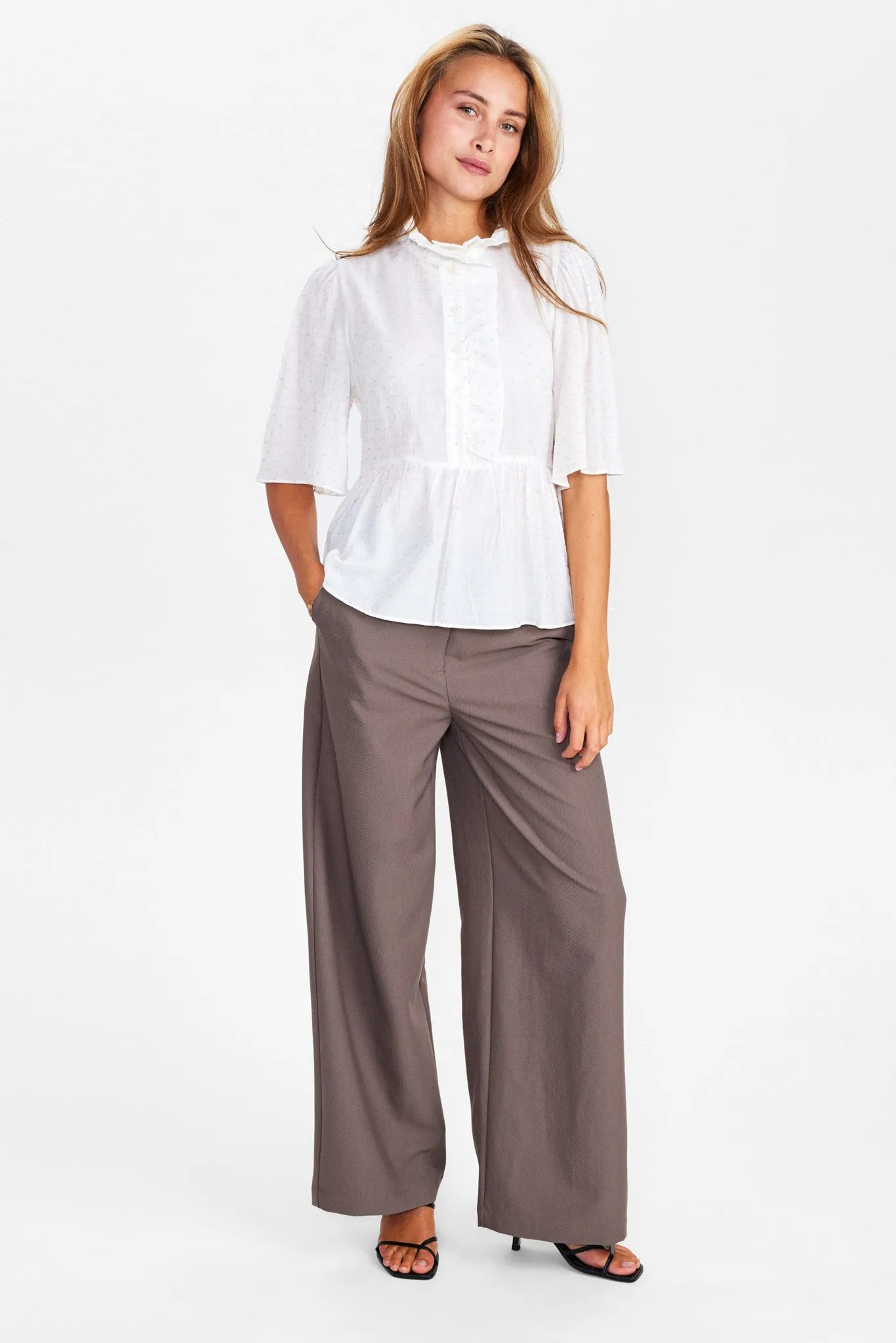 NURAMONA SHIRT - Bright White