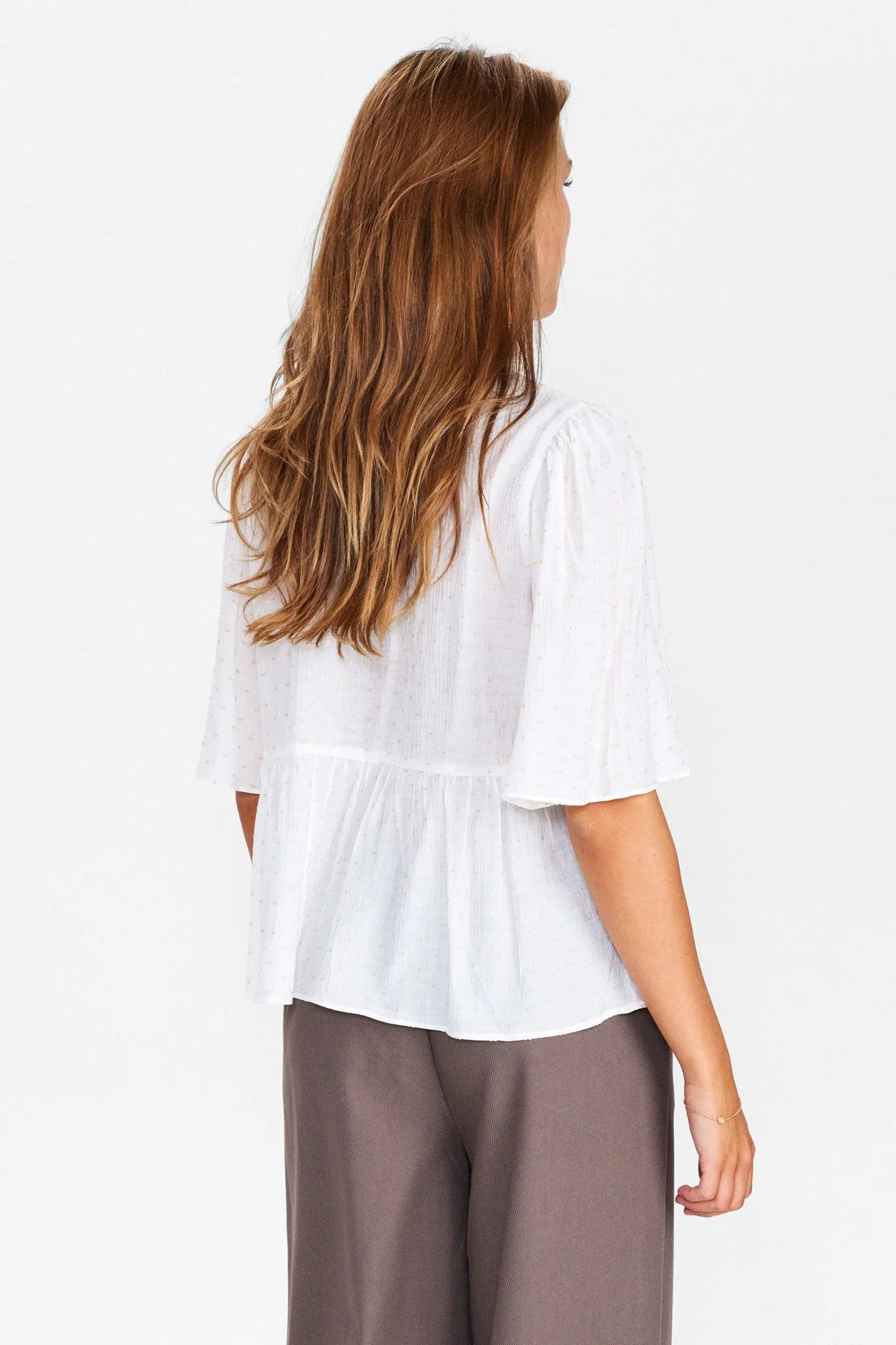 NURAMONA SHIRT - Bright White