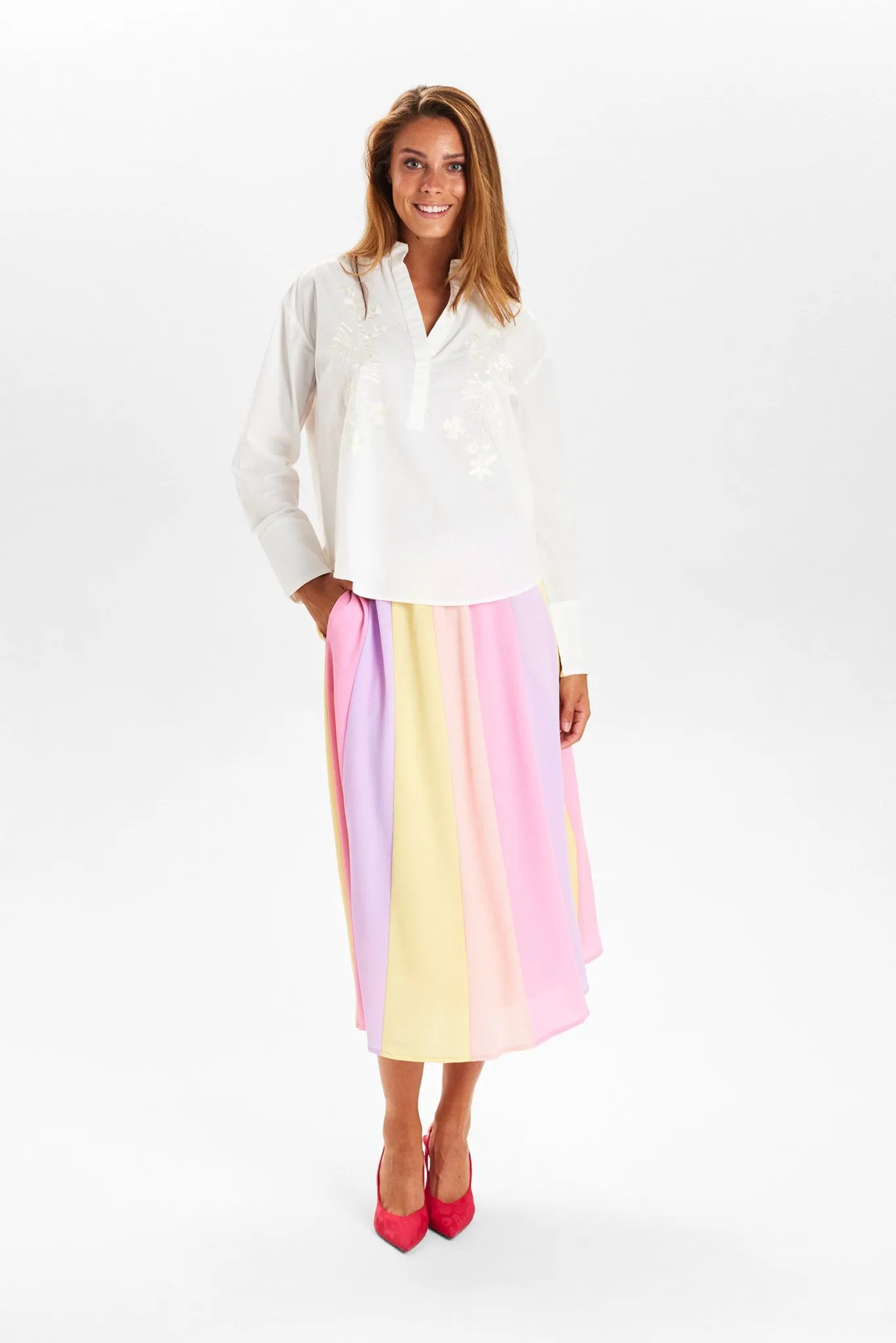 NUROSEMARY SHIRT  - Bright White