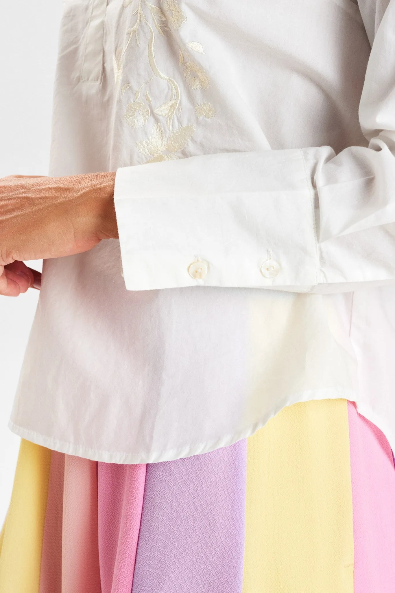 NUROSEMARY SHIRT  - Bright White