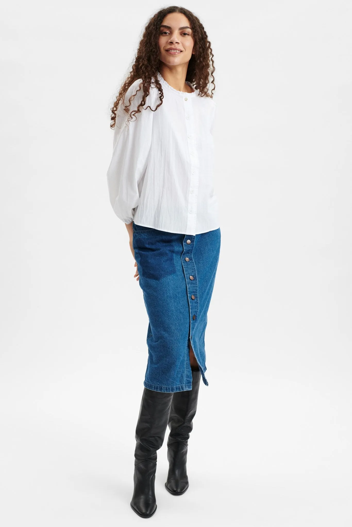 NUSHAPE SHIRT  - Bright White