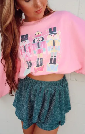 Nutcracker Cropped Sweatshirt