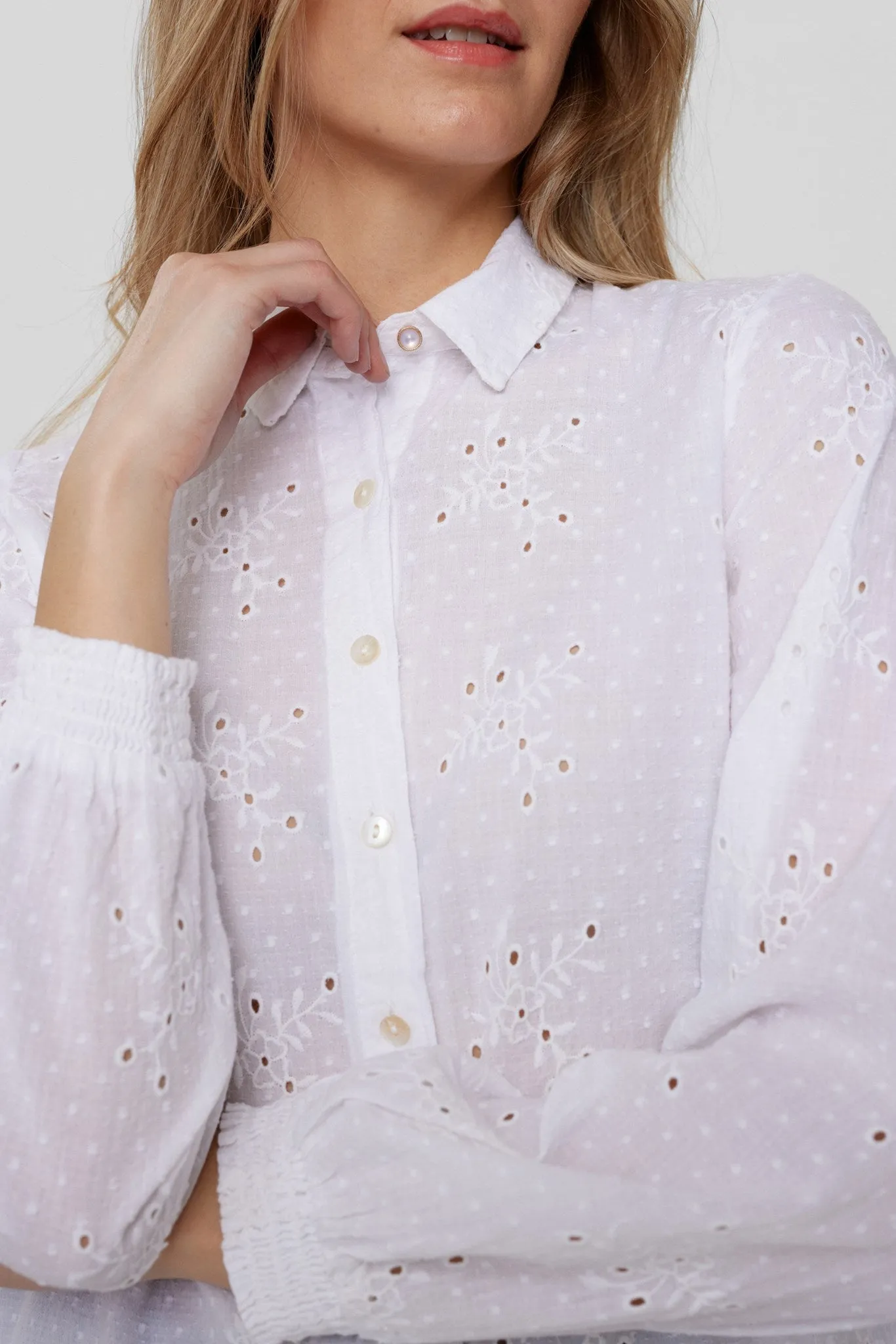 NUVIDA SHIRT - Bright White
