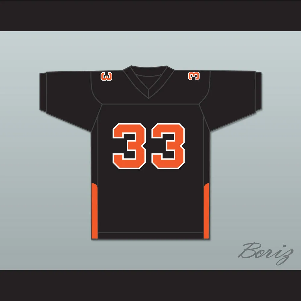 Orc Fogteeth 33 Black Football Jersey Bright
