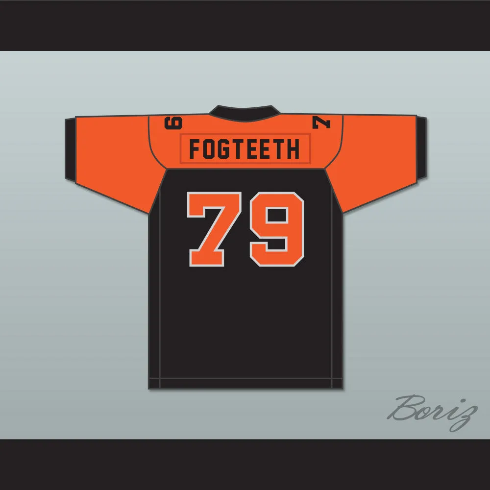 Orc Fogteeth 79 Black/Orange Football Jersey Bright