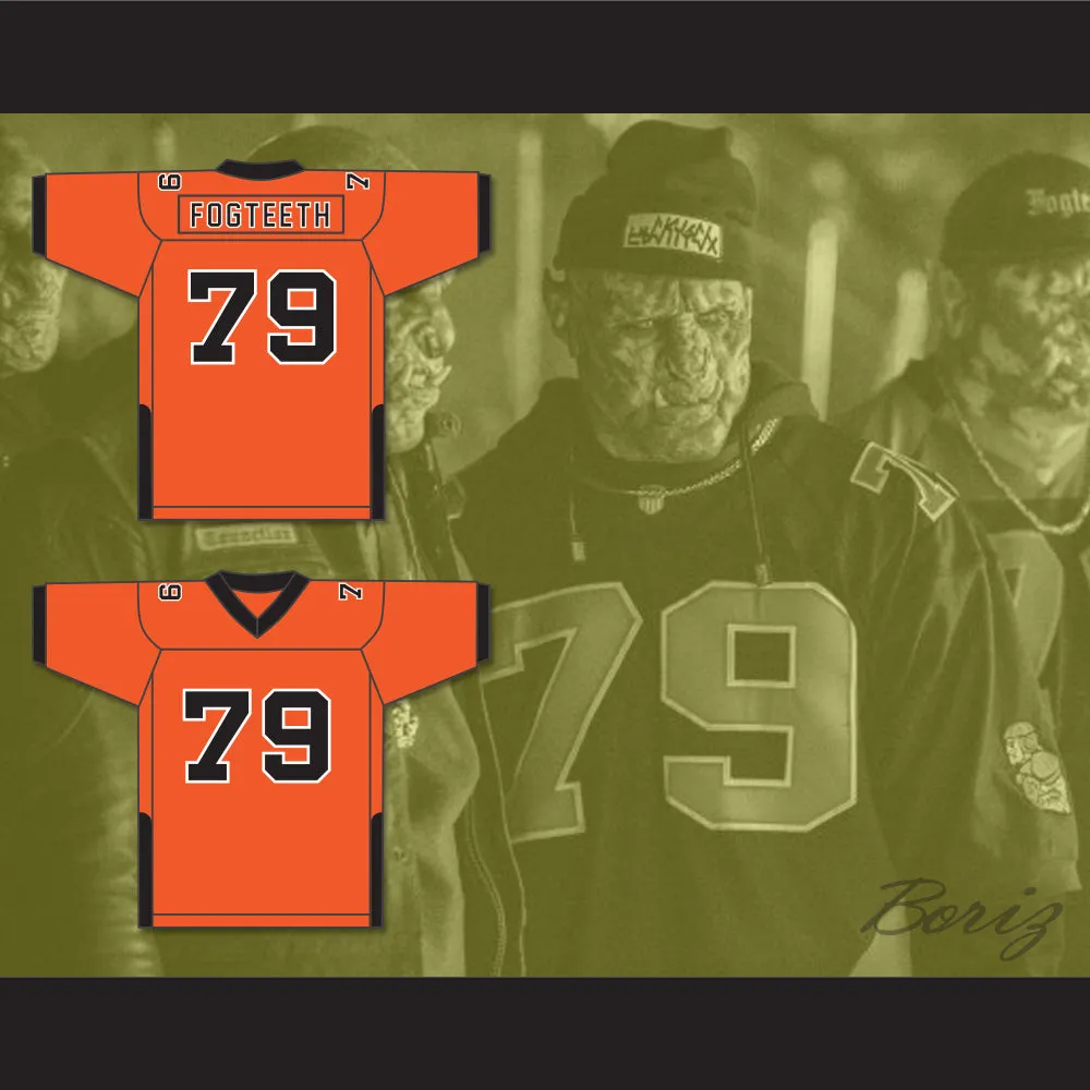 Orc Fogteeth 79 Orange Football Jersey