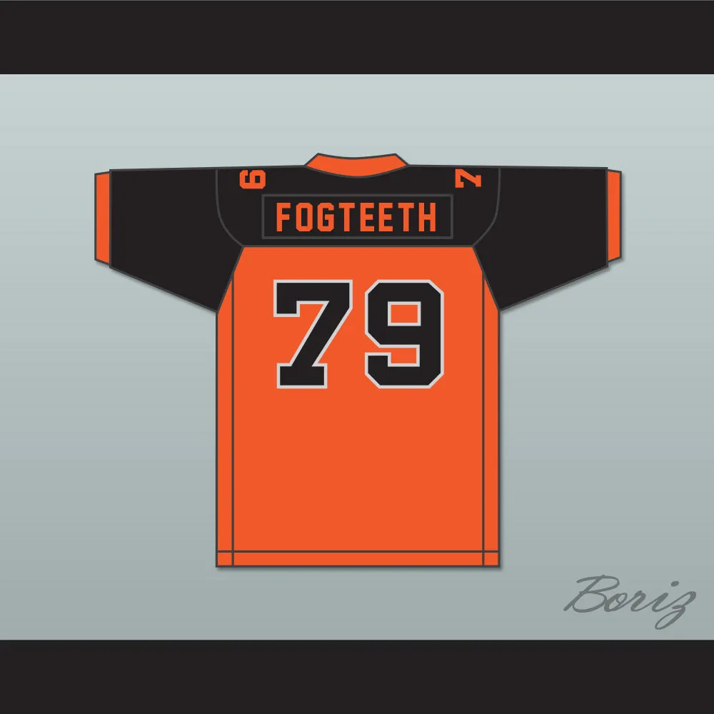 Orc Fogteeth 79 Orange/Black Football Jersey