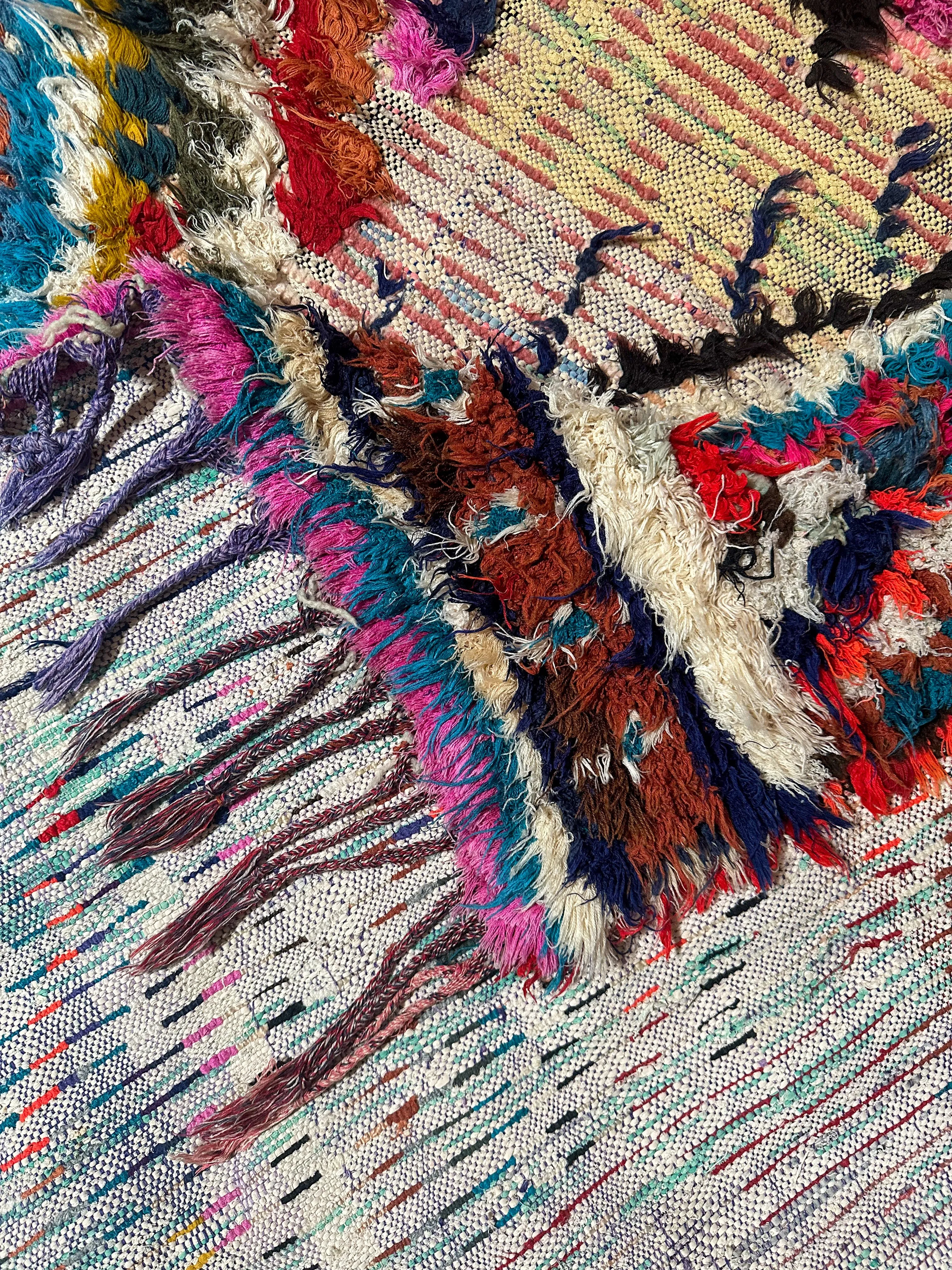 Oued Zem Colorful Protective Boucherouite