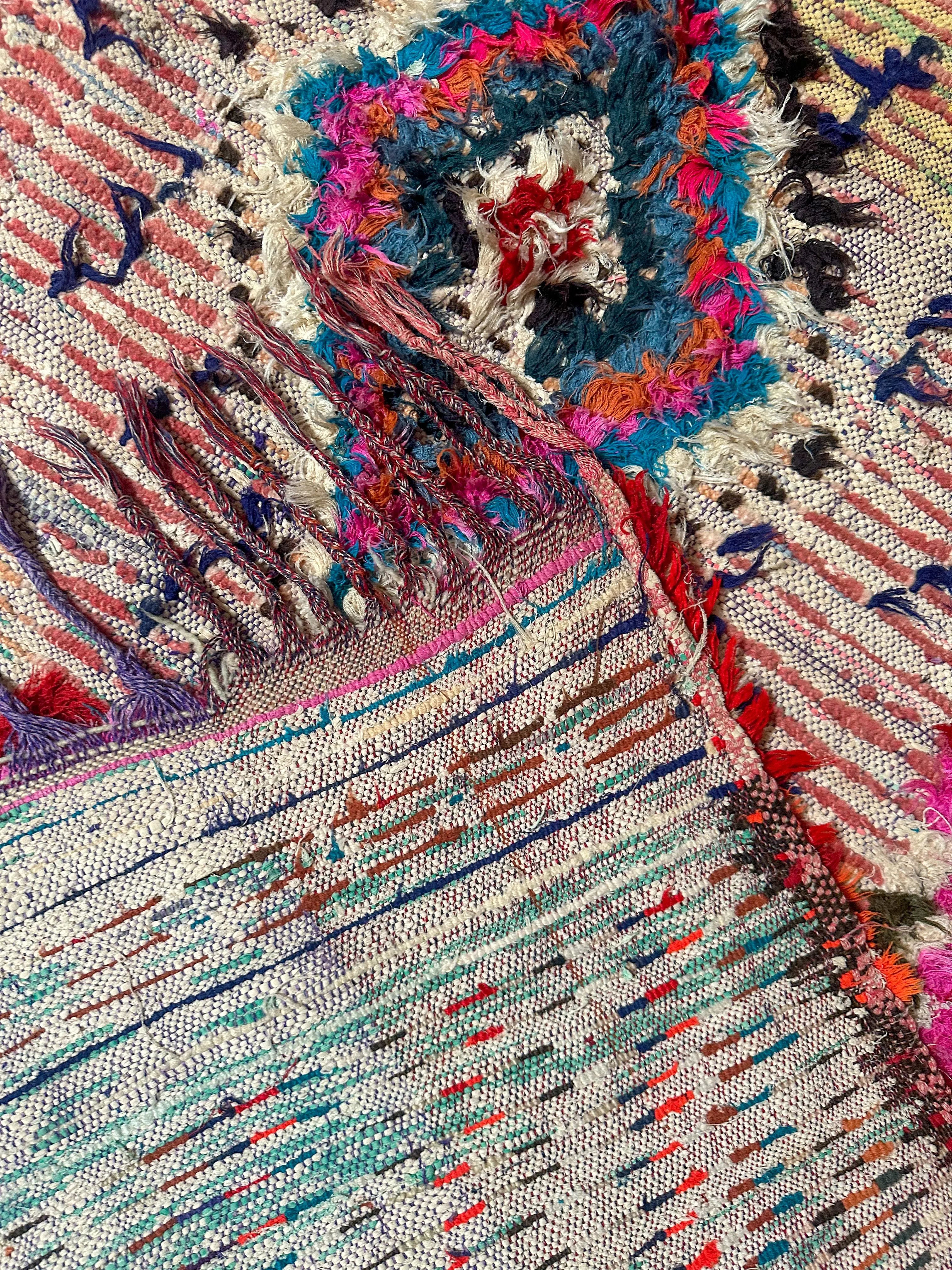 Oued Zem Colorful Protective Boucherouite