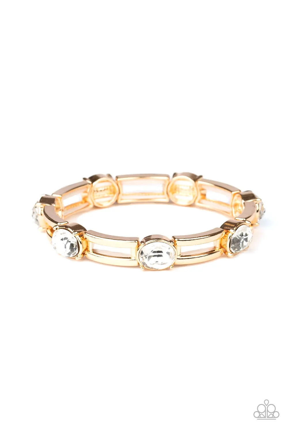 Paparazzi FLASH or Credit? Bracelet Gold