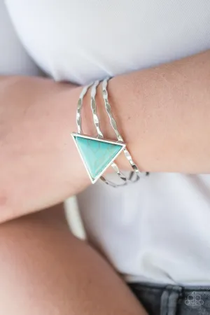 Paparazzi Put Up A FRONTIER Bracelet Blue