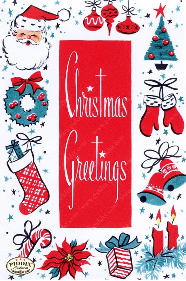 PDXC10030a -- Christmas Greetings Patterns