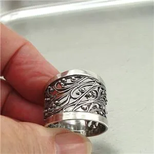 Pendant earrings SET 925 Sterling SilverHandmade filigree Hadar Designers (S)y