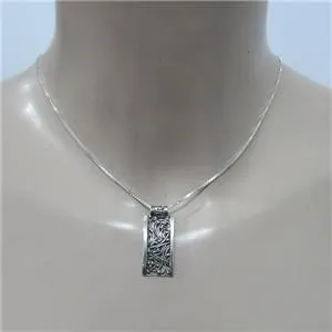 Pendant earrings SET 925 Sterling SilverHandmade filigree Hadar Designers (S)y